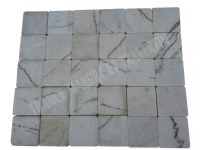 Marbre Blanc Newyork 10x10 cm