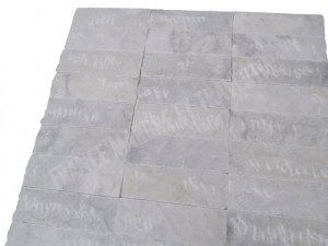 Marbre Blanc Parement 10x30 cm