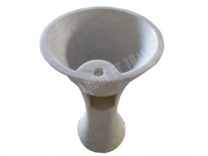 Marbre Blanc Piédestal Vasque