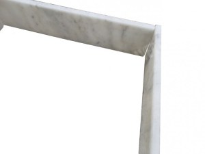 Marbre Blanc Plinthe 40x8 cm