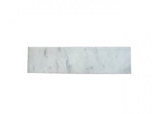 Marbre Blanc Plinthe 40x8 cm