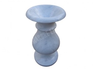 Marbre Blanc Vase 60 cm