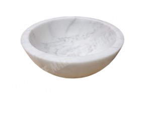 Marbre Carrara Blanc Turque Vasque Modèle Mini Bol