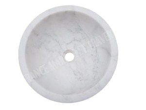 Marbre Carrara Blanc Turque Vasque Modèle Mini Bol