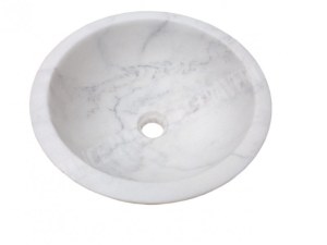 Marbre Carrara Blanc Turque Vasque Modèle Mini Bol