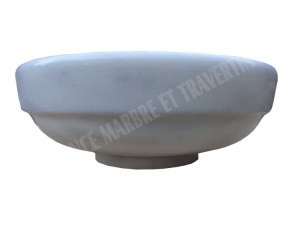 Marbre Blanc Vasque Modèle Étage