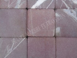 Marbre Bordeaux 15x15 cm