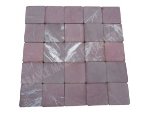 Marbre Bordeaux 15x15 cm