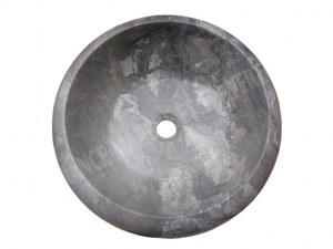 Marbre Claros Gris Vasque Modèle Lentille