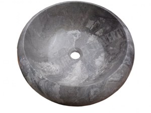 Marbre Claros Gris Vasque Modèle Lentille