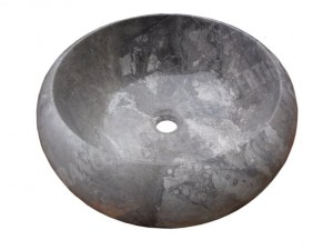 Marbre Claros Gris Vasque Modèle Lentille