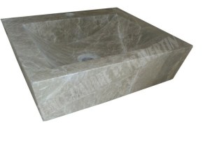 Marbre Marron Emperador Evier 40x50 cm