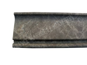 Marbre Moulure Emperador Crown 30x6 cm