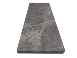 Marbre Emperador Plinthe 20x8 cm