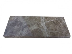 Marbre Emperador Plinthe 20x8 cm