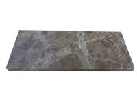 Marbre Emperador Plinthe 20x8 cm