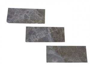 Marbre Emperador Plinthe 20x8 cm