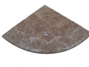 Marbre Etagère Emperador 20x20 cm