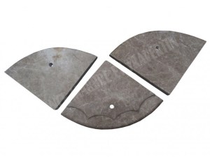 Marbre Etagère Emperador 20x20 cm