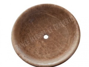 Marbre Emperador Marron Vasque Modèle Bol