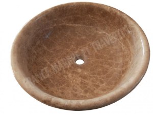 Marbre Emperador Marron Vasque Modèle Bol