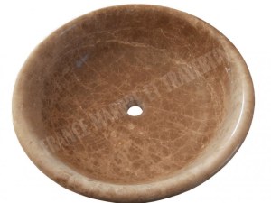 Marbre Emperador Marron Vasque Modèle Bol
