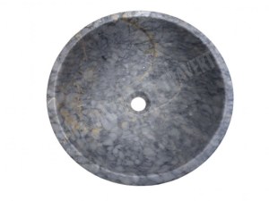 Marbre Gris Afyon Tiger Vasque Modèle Bol