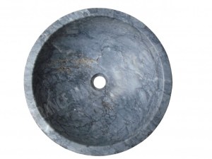 Marbre Gris Afyon Tiger Vasque Modèle Bol