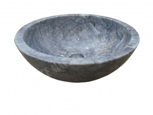 Marbre Gris Afyon Tiger Vasque Modèle Bol