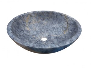 Marbre Gris Afyon Tiger Vasque Modèle Bol