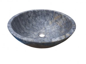 Marbre Gris Afyon Tiger Vasque Modèle Bol