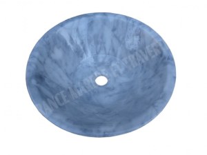 Marbre Gris Afyon Tiger Vasque Modèle Conique