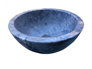 Marbre Gris Afyon Tiger Vasque Modèle Petit Bol