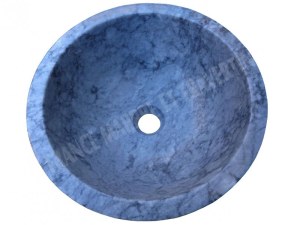 Marbre Gris Afyon Tiger Vasque Modèle Petit Bol