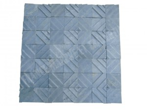 Marbre Gris Décor Moulure 10x10 cm