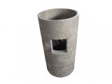 Marbre Gris Piédestal Vasque