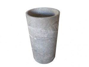Marbre Gris Piédestal Vasque