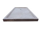 Marbre Marfil Beige Bac A Douche 120x80 cm