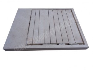 Marbre Marfil Beige Bac A Douche 140x110 cm