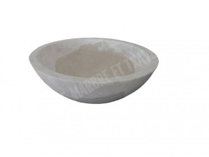 Marbre Marfil Beige Clair Model Ovale 50x40 cm