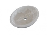 Marbre Marfil Beige Clair Model Ovale 50x40 cm