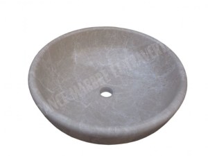 Marbre Marfil Beige Vasque Modèle Étage