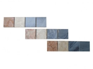 Marbre Frise Multicolore 20x5 cm