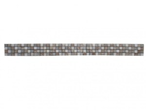 Marbre Frise Multicolore Mosaïque 25x6 cm