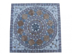 Marbre Rosace Multicolore 61x61 cm