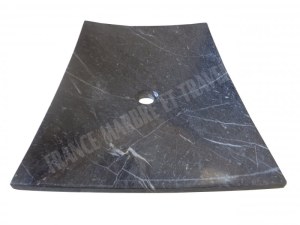 Marbre Noir Vasque Plat 45x65 cm