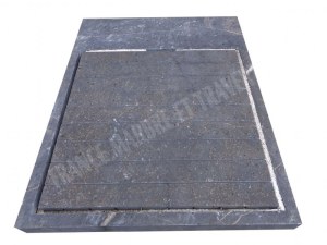 Marbre Noir Bac A Douche 140x110 cm 1er choix