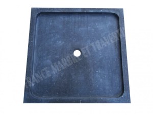 Marbre Noir Bac A Douche 90x90 cm