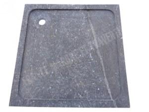 Marbre Noir Bac A Douche 90x90 cm