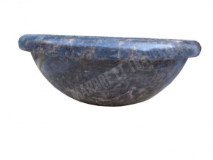 Marbre Claros Noir Vasque Modèle Encastrer